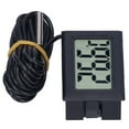 thumbnail image 4 of Digital Hygrometer,, -50-110 Degrees Celsius  LCD Display Impact Resistance Digital Temperature Meter,  For Garden For Greenhouse For Smart Home For Humidors Black, 4 of 8