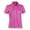 Boysenberry, variant on Monterey Club Women's Rosy Emboss Texture Golf Polo Shirt #2433