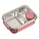 thumbnail image 1 of Toystoory Fiambrera dividida portátil, Tupper de sellado, Calentador Para Comida bento, caja dividida, apto para refrigerador, Para caja Mostrada Rojo, 1 of 6