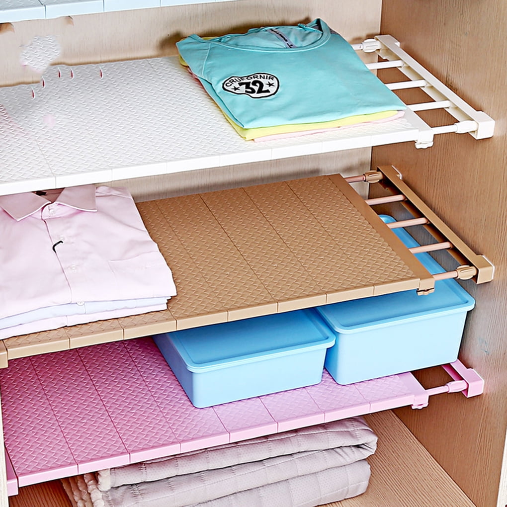 Adjustable Closet Organizer Storage Shelf Wall - Adjustable Closet