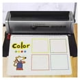 thumbnail image 4 of Coil Spiral Binding Machine Manual Book Maker 34-Holes Binding 120 Sheets Punch Binder Adjustable Coil Binding Spines ,Easy to Use, 4 of 6