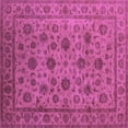 thumbnail image 1 of Ahgly Company Indoor Square Oriental Purple Industrial Area Rugs, 8' Square, 1 of 4