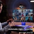 thumbnail image 5 of 2K Webcam for PC/Laptop with Noise-Canceling Mic, Privacy Cover, Wide Angle Lens, USB Plug and Play,Auto Light Correction for Streaming Meeting, 5 of 7