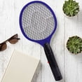 thumbnail image 6 of LAVA Electric Fly Swatter Handheld Mosquito Racket with 3-Layer Safety Mesh, Battery Operated Insect Killer for Indoor Outdoor Use, Large Size Tennis Killing Zap (Blue), 6 of 8