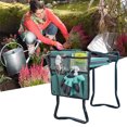 thumbnail image 3 of Bolsa plegable para herramientas de jardín con asa - Color verde oscuro, ideal para organizar accesorios, 3 of 6