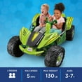 thumbnail image 3 of Power Wheels Dune Racer Extreme Battery-Powered Ride-on, 12 V, Max Speed: 5 mph, Green, 3 of 7