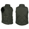 thumbnail image 3 of Wytyjxccyy Womens Quilted Vest Stand Collar Lightweight Zip Puffer Sleeveless Jacket Padded Gilet with Pockets, 3 of 7