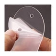 thumbnail image 3 of Blank Clear Acrylic Bookmarks 20Pcs Rectangle Craft Transparent Acrylic Book Markers with 20Pcs Small Bookmark Tassels, 3 of 5