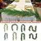 thumbnail image 3 of Ruifaya Guirnalda de pino Norfolk artificial, guirnalda navideña de pino Norfolk de tacto real, guirnalda navideña suave y flexible, guirnalda de cedro realista de 6 pies, para mesa, repisa, pared,, 3 of 6