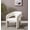 Ivory, variant on SAFAVIEH Couture Roseanna Modern Velvet Solid Accent Chair, Forest Green