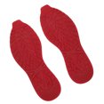 thumbnail image 1 of M Buder Kit Para Reemplazo De Suela De Calzado Deportivo Par De Suelas De Goma Antideslizante Alta Resistencia Al Desgaste Forma En V Talla 41-44 Rojo Gran Tamaño, 1 of 9