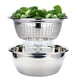 thumbnail image 4 of Kearding Tazones de drenaje Patata Tomate Verduras Frutas Limpieza Filtro de acero inoxidable Colador Cestas Colador Utensilio de cocina Herramienta Organizadores de utensilios de cocina Kearding HA007560-00, 4 of 6