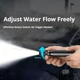 thumbnail image 5 of High Pressure Hose Nozzle, Heavy Duty Adjustable Hose Nozzle, High Pressure Jet Sweeper Spray Nozzle with Leak-Proof Design, Metal Garden Hose Sprayer for Car Wash, Lawn, Patio Cleaning (1PCS), 5 of 7