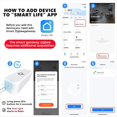thumbnail image 1 of Sensor de VibracióN Inteligente Zigbee, DeteccióN, NotificacióN de la AplicacióN Tuya Smart Life, Alarma de VibracióN de Movimiento en Tiempo Real, Hogar Inteligente, 1 of 10