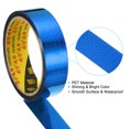 thumbnail image 3 of Uxcell 25mmx30m Prism Tape Holographic Reflective Self Adhesive Decor, Blue 2 Pack, 3 of 5