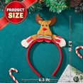 thumbnail image 3 of 12 Pack Christmas Headbands Headwear Accessories for Women Men Kids Christmas Parties Holiday (ONE SIZE FIT ALL), 3 of 5