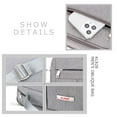 thumbnail image 5 of KL928 Men Causal Canvas Messenger Multifunctional Shoulder Sling Bag for School Travel Outdoors, 5 of 7
