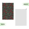 thumbnail image 2 of Kdxio Strawberry Pattern Golf Towel (24" X 16") with Carabiner Clip - The Convenient Golf Cleaning Towel, 2 of 8