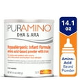 thumbnail image 4 of (2 pack) PurAmino Hypoallergenic Infant Formula with DHA, Iron, and Immune Support, 14.1 oz, 4 of 12