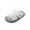 Gray, variant on Womens Dual Strap Slippers Open Toe Fluffy Plush Winter House Shoes, Warm Thick Non-Slip Bedroom Slides, Plush Home Slippers