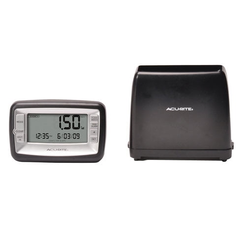 AcuRite Digital Rain Gauge with Wireless SelfEmptying Rain Collector