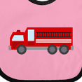 thumbnail image 4 of Inktastic Fire Truck (Red) Boys or Girls Baby Bib, 4 of 4