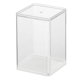 thumbnail image 4 of Vitrina acrílica, soporte a prueba de polvo, soporte de pie, caja de encimera, gabinete de polvo, vitrina pequeña para figuras de acción, Juguetes Zulema estante de exhibición, 4 of 6