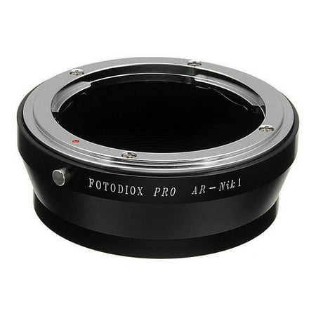 UPC: 0847372023004 | Fotodiox AR-N1-P Pro Lens Mount Adapter – Konica Auto-Reflex SLR Lens To Nikon 1-Series Mirrorless Camera Body