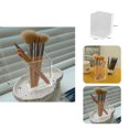 thumbnail image 1 of Storage Box Large Capacity High Transparency Square Shape Acrylic Transparent Makeup Brush Holder for Home, 1 of 8