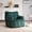 Green, variant on Noble House Solley 39" Fluffy Corduroy Bean Bag Chair, Memory Sponge Floor Lounger Accent Seat for Living Room, Black