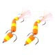 thumbnail image 2 of 2 paquetes de señuelos de pesca cebos flotantes Swimbaits 2 anzuelos triples Crankbaits 001 kusrkot, 2 of 7