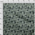 thumbnail image 3 of oneOone Rayon Dusty Green Fabric Abstract Floral Craft Projects Decor Fabric Printed By The Yard 56 Inch Wide, 3 of 5