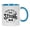 Blue, variant on Inkdotpot 11 Oz Ceramic Coffee MugNever Give Up Be Strong Motivational Quote Birthday For Employee Boss Coworkers Gift-Black