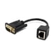 thumbnail image 1 of Adaptador Macho Cat5 Vga Cat5E Rj45 A Adaptador Hembra Lan Extensor, 1 of 6