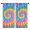 Rainbow Tie Dye-1, variant on Blackout Kids Curtains,Colorful Rainbow Tie Dye Spiral Pattern Childrens Insulated Curtains Set Of 2,Bedroom Essentials,Toddler Room Decor 42"x54"