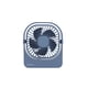 thumbnail image 1 of Tholdsy Ventilador portátil de escritorio ajustable de 720 grados, ventilador pequeño, ventiladores de refrigeración ligeros de 3 velocidades, para Electrónica Gris, 1 of 6