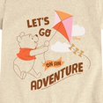 thumbnail image 3 of Winnie the Pooh - Lets Go On An Adventure - Youth Girls Fitted Short Sleeve T-Shirt, 3 of 5