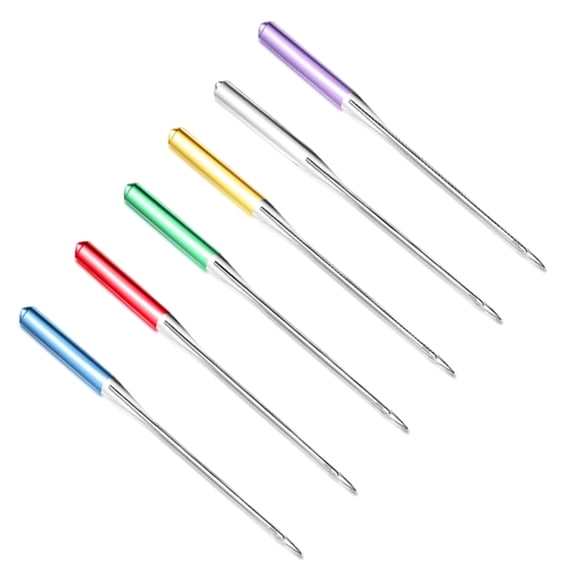 MERRYHAPY Home Sewing Machine Needles Assortment 12pcs Universal Fit for Domestic Sewing Machines