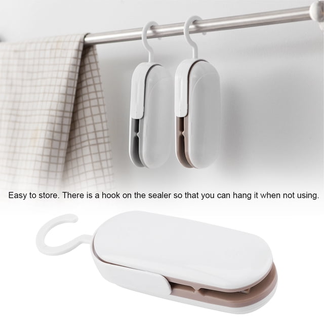 Mini Bag Sealer, Kitchen Storage Fit Any Plastic Bag Packaging Abs Food Storage, For Kitchen Store Snacks Saver