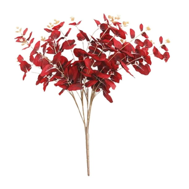 Artificial Silver Dollar Eucalyptus Leaf Branches, 18.5”Artificial