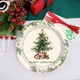 thumbnail image 5 of Paquete de 16 platos de papel con diseño de árbol de Navidad | Bandejas desechables de 23 y 18 cm para fiestas y cumpleaños | Vajilla festiva para postres y aperitivos, 5 of 5