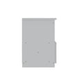 thumbnail image 6 of Hampton 53.54 Home Office Desk with 3 Cubby Spaces and Solid Wood Legs in White, 6 of 7