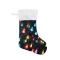 thumbnail image 5 of Christmas Lamp Light Post Christmas Stockings Xmas Stocking for Family Holiday Season Party Decorations, 5 of 8