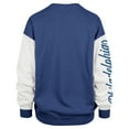 thumbnail image 3 of Women's '47 Royal Philadelphia 76ers  Rise Andie Oversized Pullover Sweatshirt, 3 of 3