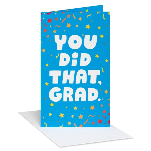 American Greetings Graduation Money/Gift Card Holder for Any Graduate (You Did That, Grad)