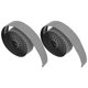 thumbnail image 5 of Cintas para manillar de bicicleta de carretera, mango antideslizante para bicicleta, cinturón con tapones para barra (negro y blanco), 5 of 8