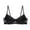 Black, variant on RMGVDSD Women Wireless Bras New Colorful Sexy Lace Plus Size Bra Underwears Push Up Cover Soft Comfort Bralettes