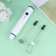 ITSELFER 1Pc 2in1 USB Rechargeable Egg Whisk Egg Blender Egg Stirrer