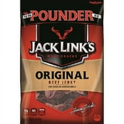 Jack Link's 100% Beef Original Beef Jerky 16oz Resealable Bag