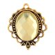 thumbnail image 4 of Aleación de cristal colgante 5 Unids / lote Crystal Rihnestone Redondo Colgante DIY Joyería Colgante Amarillo Claro Amarillo claro Magideal Aleación de cristal colgante, 4 of 7